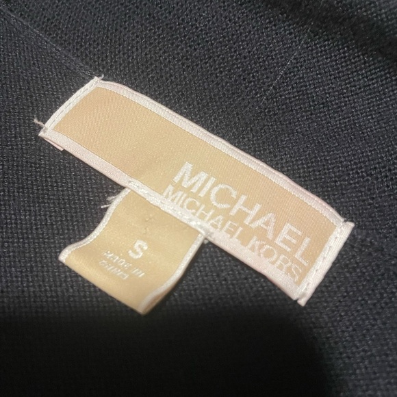 Michael Kors Navy Cardigan Woman’s Size Small - Picture 4 of 5